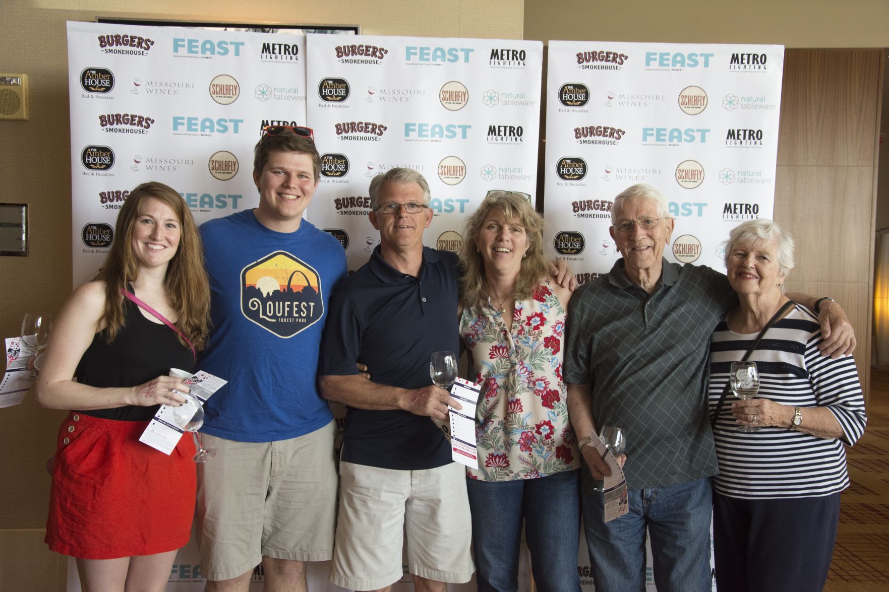 2018 Taste & Toast: Melanie and David, David and Ann, Sam and Dee Merrifield